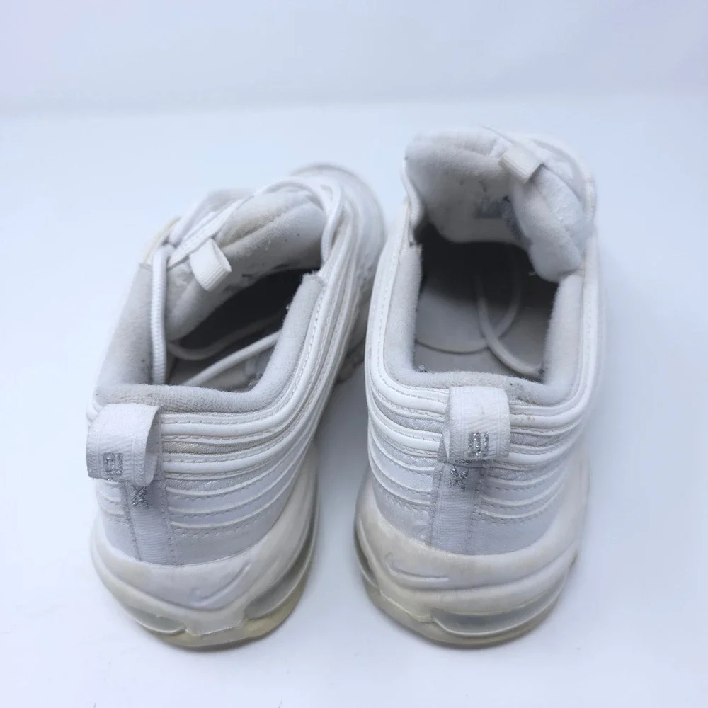 Nike Air Max 97 Triple White GS Sneakers 921522-104 Mens 6Y Womens 7.5